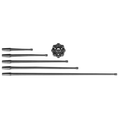 Rugged Ridge - Rugged Ridge 17212.42 9" Antenna w/Base 07-21 Jeep Wrangler/Gladiator JK/JL/JT