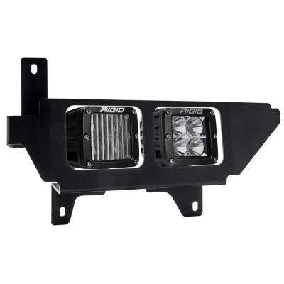 Rigid Industries - Rigid Industries 46740 D-Series Dual Fog Light Kit 21+ Ford F150