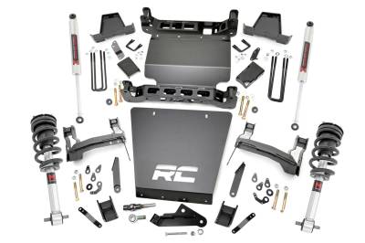Rough Country Suspension Systems - Rough Country 29840 7" Suspension Lift Kit for 14-16 Silverado/Sierra 1500 4WD