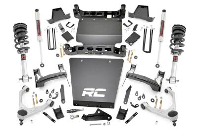Rough Country Suspension Systems - Rough Country 11640 7" Suspension Lift Kit for 16-18 Silverado/Sierra 1500 4WD