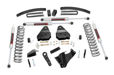 Rough Country Suspension Systems - Rough Country 6" Suspension Lift Kit 05-07 F250/F350 Super Duty Gas 4WD 59640