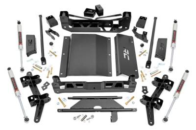 Rough Country Suspension Systems - Rough Country 4" Suspension Lift Kit 88-98 GM 1500 Truck/SUV 4WD 27440