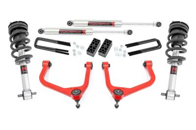 Rough Country Suspension Systems - Rough Country 29540RED 3.5" M1 Suspension Lift Kit for 19-24 Silverado 1500