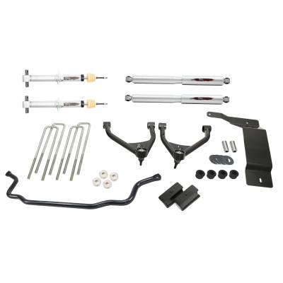 Belltech - Belltech 150207TPS 4" Lift Kit Front/Rear Trail Performance Struts/Shocks