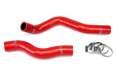 HPS Performance - HPS 57-1022 Red Red Radiator Hose Kit for 06-11 8th Gen Honda Civic 1.8L Gas