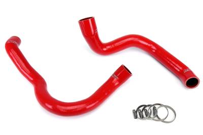 HPS Performance - HPS 57-1219 Red Red Silicone Radiator Hose Kit for 91-01 Jeep Cherokee XJ 4.0L