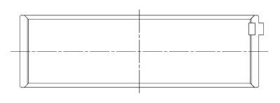 ACL Race Series - ACL Race 5M2221HX-STD Crankshaft Bearing for Dodge Jeep Ram