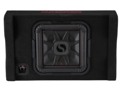 Kicker - Kicker 49L7TDF122 12" Solo-Baric L7T Down-Firing Loaded Subwoofer Enclosure