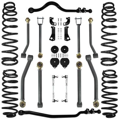Raptor Series - Raptor KJK4011 4" Stage-1.1 Lift Kit for 07-18 Jeep Wrangler JK