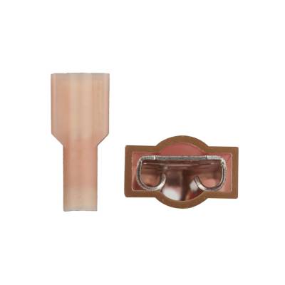 Metra Electronics - Metra Electronics 3MRNFD250F 3M Red Nylon Female Quick Disconnect 22-18 Gauge .2