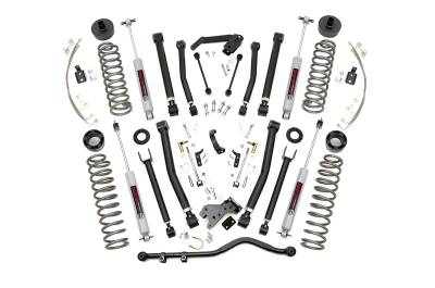 Rough Country Suspension Systems - Rough Country 68422 6" Suspension Lift for 07-18 Jeep Wrangler JK 2DR 4WD