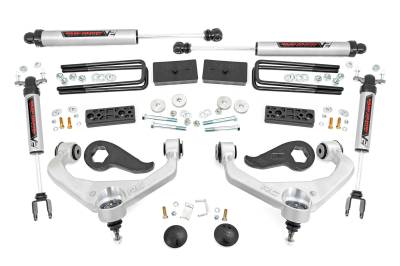 Rough Country Suspension Systems - Rough Country 95870 3" V2 Lift Kit w/UCA's for 20-26 Silverado/Sierra HD