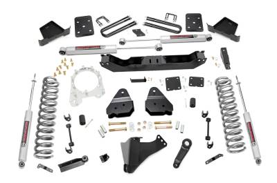 Rough Country Suspension Systems - Rough Country 50320 6" Suspension Lift for 17-22 F250/F350 Super Duty Diesel 4WD