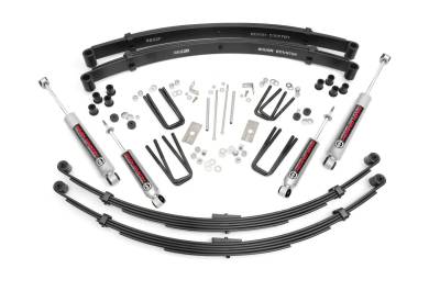 Rough Country Suspension Systems - Rough Country 71530 3" Suspension Lift Kit for 84-85 Toyota Pickup 4WD