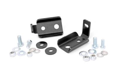 Rough Country Suspension Systems - Rough Country Front Shock Relocation Brackets for Jeep Wrangler JK 1020