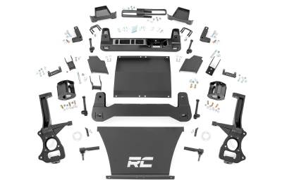 Rough Country Suspension Systems - Rough Country 29900 6" Suspension Lift Kit for 19-24 Silverado/Sierra 1500 4WD
