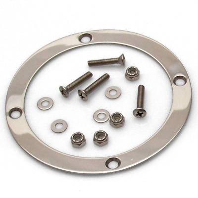 American Shifter Company - American Shifter ASCTR101 Round Shift Boot Trim Ring w/Hardware