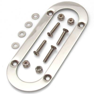 American Shifter Company - American Shifter ASCTR201 Oval Emergency Brake Trim Ring w/Hardware