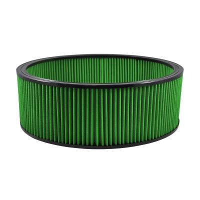 Green Filter USA - Green Filter 7113 Round Air Filter 7" H 14.5" ID 16.25" OD 16.25" Top