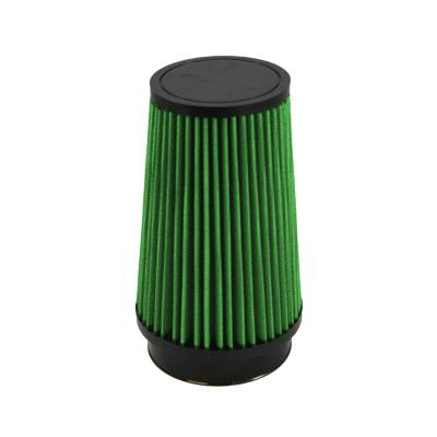 Green Filter USA - Green Filter 7124 Cone Air Filter 6.5" H 3.5" ID 4.63" OD 3.5" Top