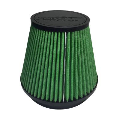 Green Filter USA - Green Filter 7129 Cone Air Filter 6" H 6" ID 7.5" OD 4.75" Top