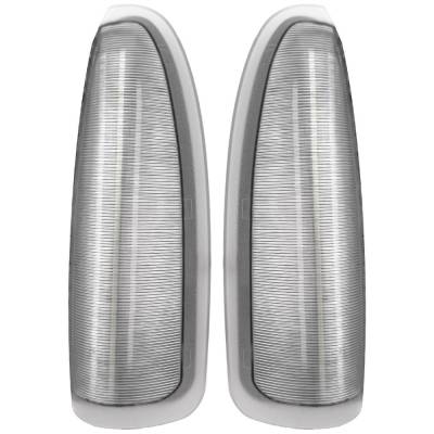 Recon - Recon 264120CL LED Side Mirror Lenses Clear/Amber 03-07 Super Duty