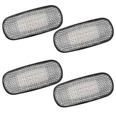 Recon - Recon 264131CL LED Dually Marker Lights Clear/Red/Amber for 03-09 Ram 3500