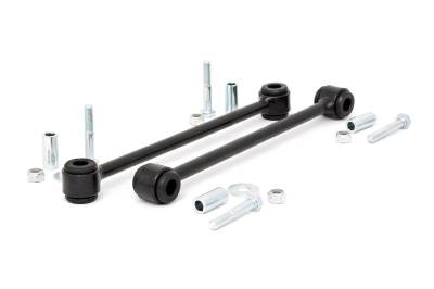 Rough Country Suspension Systems - Rough Country Rear Sway Bar Links for 6" Lift for Jeep Wrangler JK 1017