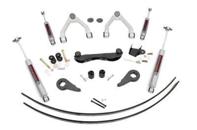 Rough Country Suspension Systems - Rough Country 2"-3" Suspension Lift Kit 88-98 GM 1500 Truck/SUV 4WD 17030