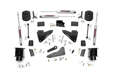 Rough Country Suspension Systems - Rough Country 5" Suspension Lift Kit for 14-18 Ram 2500 4WD 35720