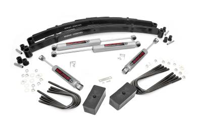 Rough Country Suspension Systems - Rough Country 26730 2" Suspension Lift Kit for 73-76 GM 2500 Truck/SUV 4WD