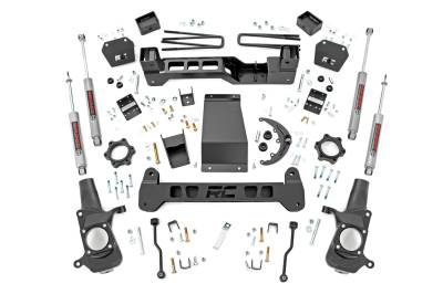 Rough Country Suspension Systems - Rough Country 6" Suspension Lift Kit 99-05 Silverado/Sierra 2500 4WD 25930A