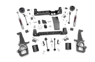Rough Country Suspension Systems - Rough Country 4" Suspension Lift Kit for 12-18 Ram 1500/CLASSIC 4WD 33331