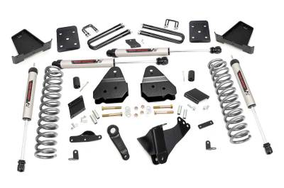 Rough Country Suspension Systems - Rough Country 53470 4.5" Suspension Lift Kit for 15-16 F250 SD Diesel 4WD