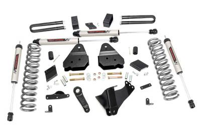 Rough Country Suspension Systems - Rough Country 56370 4.5" Suspension Lift for 11-14 F250 Super Duty Diesel 4WD