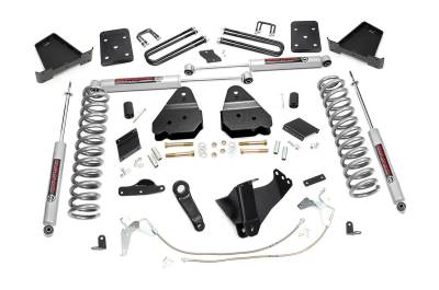 Rough Country Suspension Systems - Rough Country 531.20 6" Suspension Lift Kit 11-14 F250 Super Duty Diesel 4WD