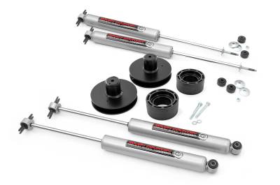 Rough Country Suspension Systems - Rough Country 2" Suspension Lift Kit for 97-06 Jeep Wrangler TJ 4WD 65830