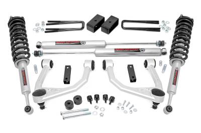 Rough Country Suspension Systems - Rough Country 76831 3.5" Suspension Lift Kit for 07-21 Toyota Tundra 2/4WD