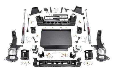 Rough Country Suspension Systems - Rough Country 6" Suspension Lift Kit for 16-24 Nissan Titan XD 4WD 87730