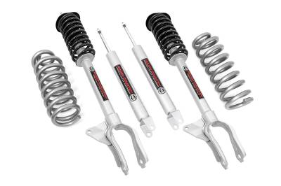 Rough Country Suspension Systems - Rough Country 91430 2.5" Suspension Lift Kit for 16-22 Grand Cherokee WK2 V6