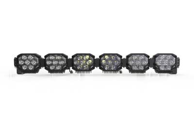 Morimoto - Morimoto BAR-3ROW-016 43" 6-Pod HXB Triple Row BangerBar LED Light Bar White