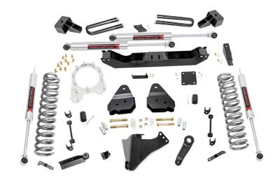 Rough Country Suspension Systems - Rough Country 55940 4.5" Lift for 17-22 F350 Super Duty DRW Diesel 4WD