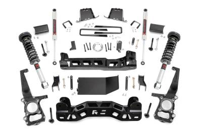 Rough Country Suspension Systems - Rough Country 6" Suspension Lift Kit 11-13 Ford F150 4WD 57541