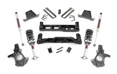Rough Country Suspension Systems - Rough Country 7.5" Suspension Lift Kit 07-13 Silverado/Sierra 1500 RWD 26340