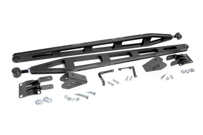 Rough Country Suspension Systems - Rough Country Rear Traction Bar Kit 2"-6" Lift Silverado/Sierra 1500 4WD 11017