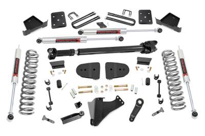 Rough Country Suspension Systems - Rough Country 44141 6" Suspension Lift Kit for 23-25 F250/F350 SD Diesel 4WD