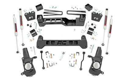 Rough Country Suspension Systems - Rough Country 6" Suspension Lift Kit 01-10 Silverado/Sierra HD RWD 220040