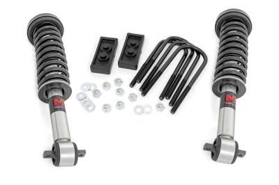 Rough Country Suspension Systems - Rough Country 2.5" Suspension Lift Kit 21-23 F150 Tremor 4WD 510040