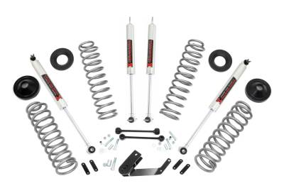 Rough Country Suspension Systems - Rough Country 3.25" Suspension Lift Kit for 07-18 Wrangler JK 4DR 4WD 66940