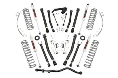 Rough Country Suspension Systems - Rough Country 4" Suspension Lift Kit for 07-18 Jeep Wrangler JK 4DR 4WD 67440